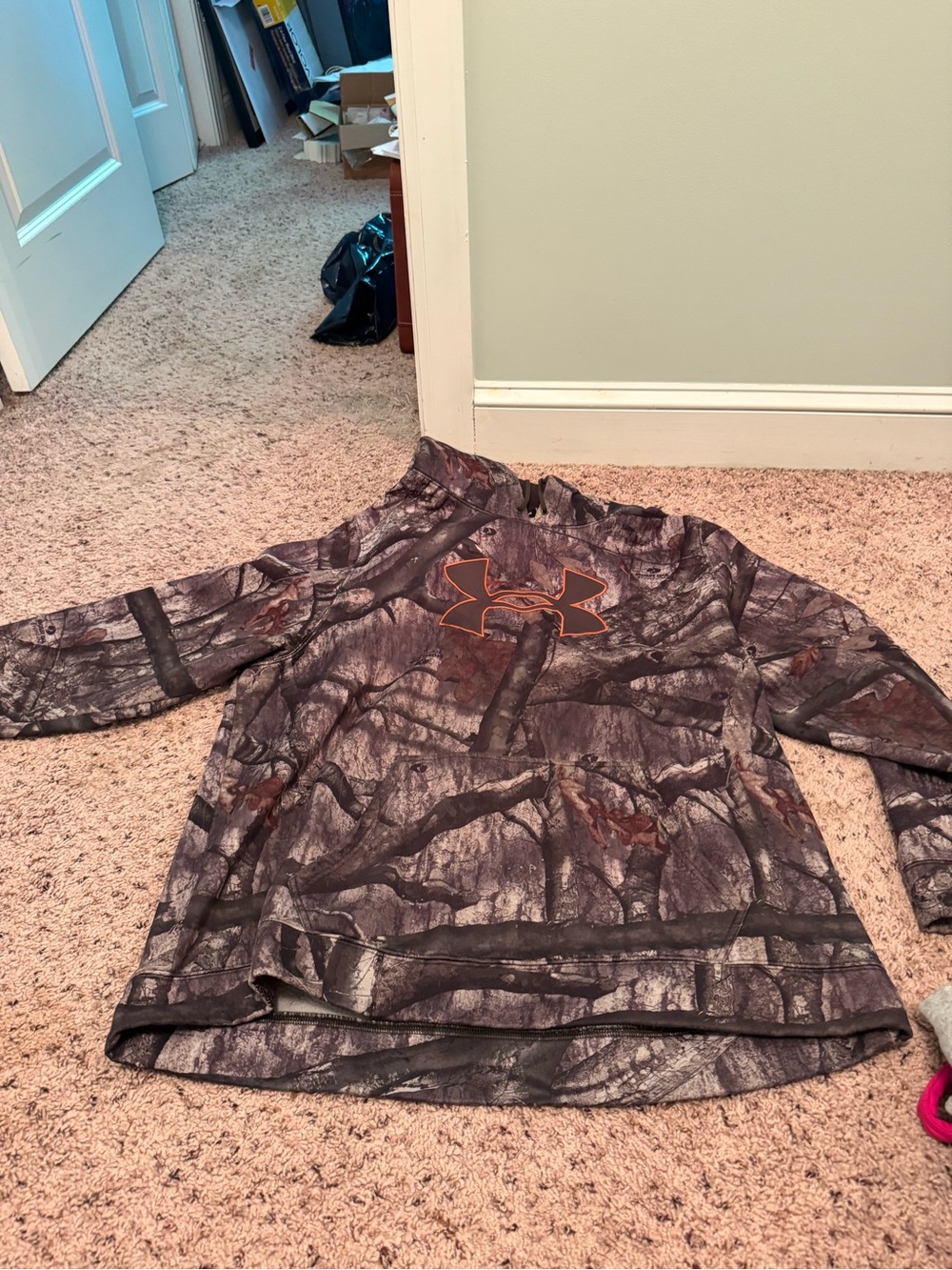 Under Armour Camo mossy oak Pullover Hoodie - Brown/Gray